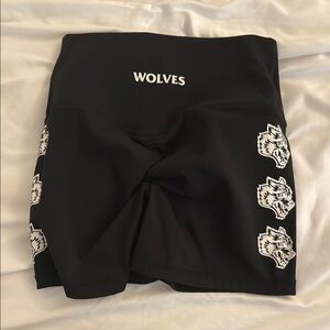 Black Darc Sport Wolves Athletic Shorts